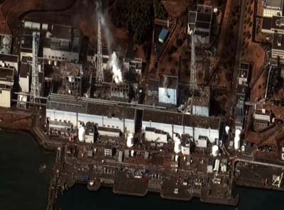 Fukushima Reactor No. 1 on March 16, 2011